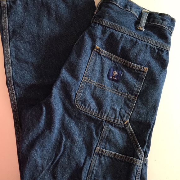 Rural King Jeans Rural King 33x3 Mens Carpenter 7 Pocket Blue Jeans